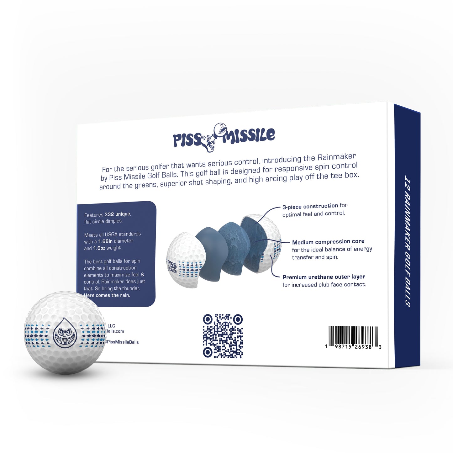 RAINMAKER GOLF BALLS 12PK