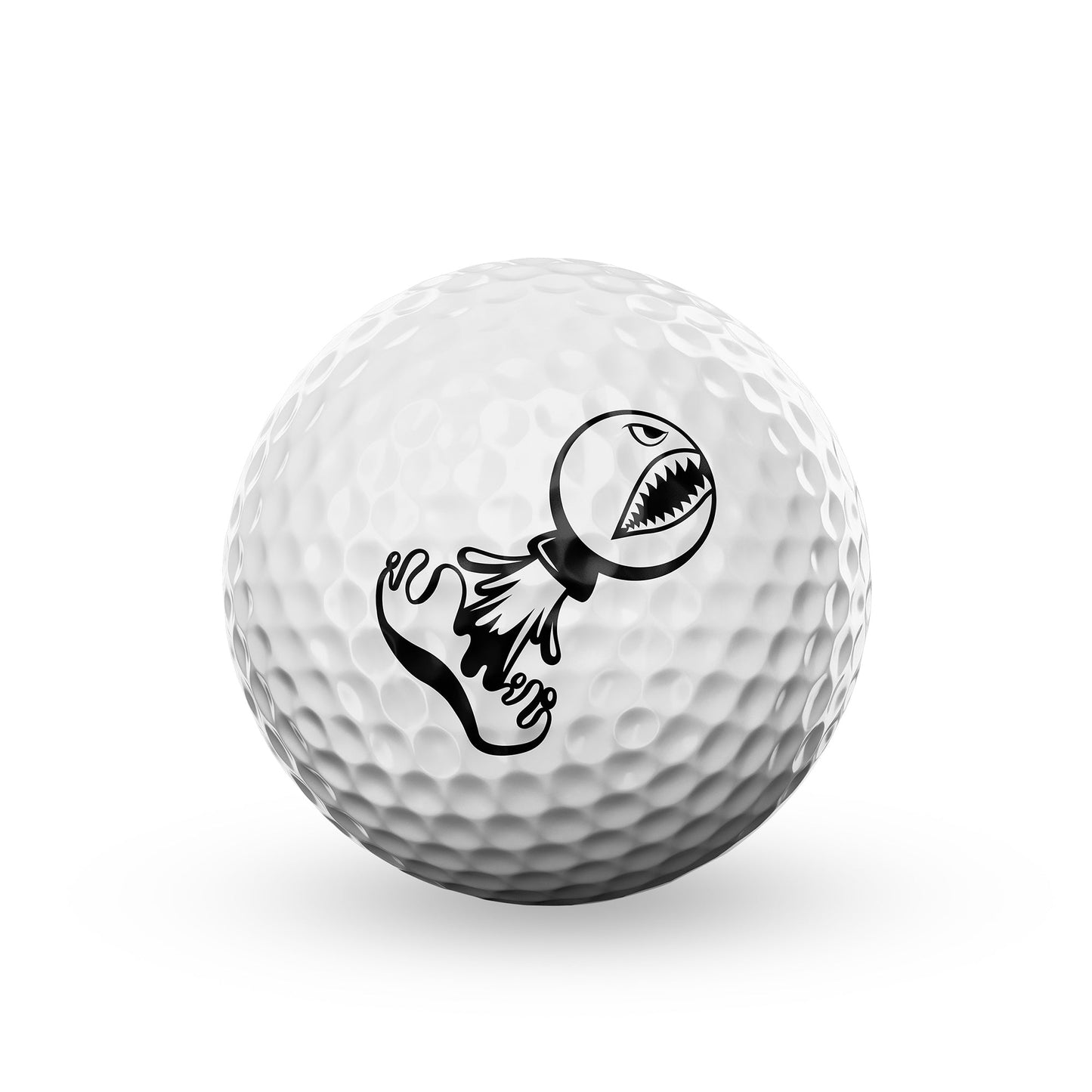 LIMITED EDITION WHITE PISS MISSILE GOLF BALLS 12PK - Piss Missile Golf Balls