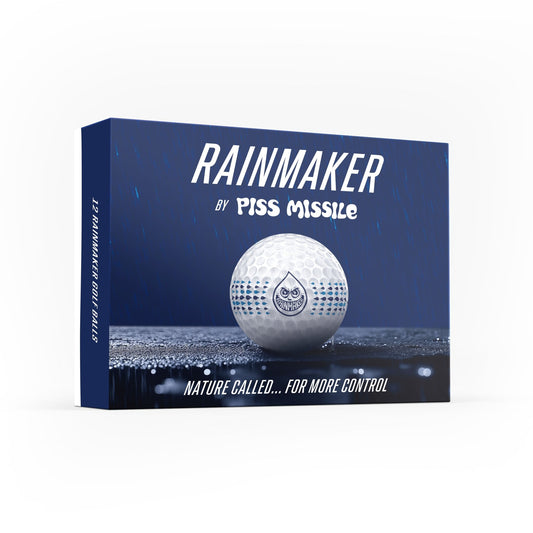 RAINMAKER GOLF BALLS 12PK - Piss Missile Golf Balls