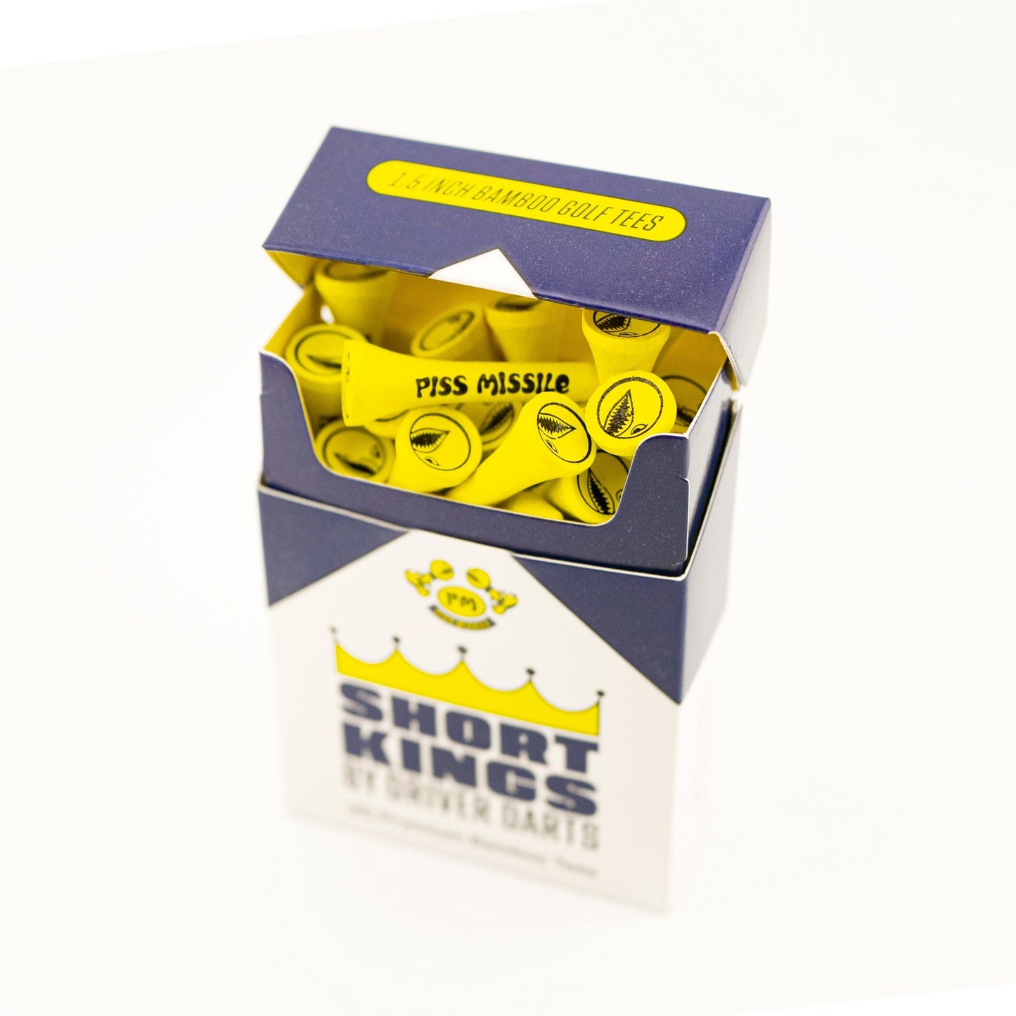 SHORT KINGS GOLF TEES - Piss Missile Golf Balls