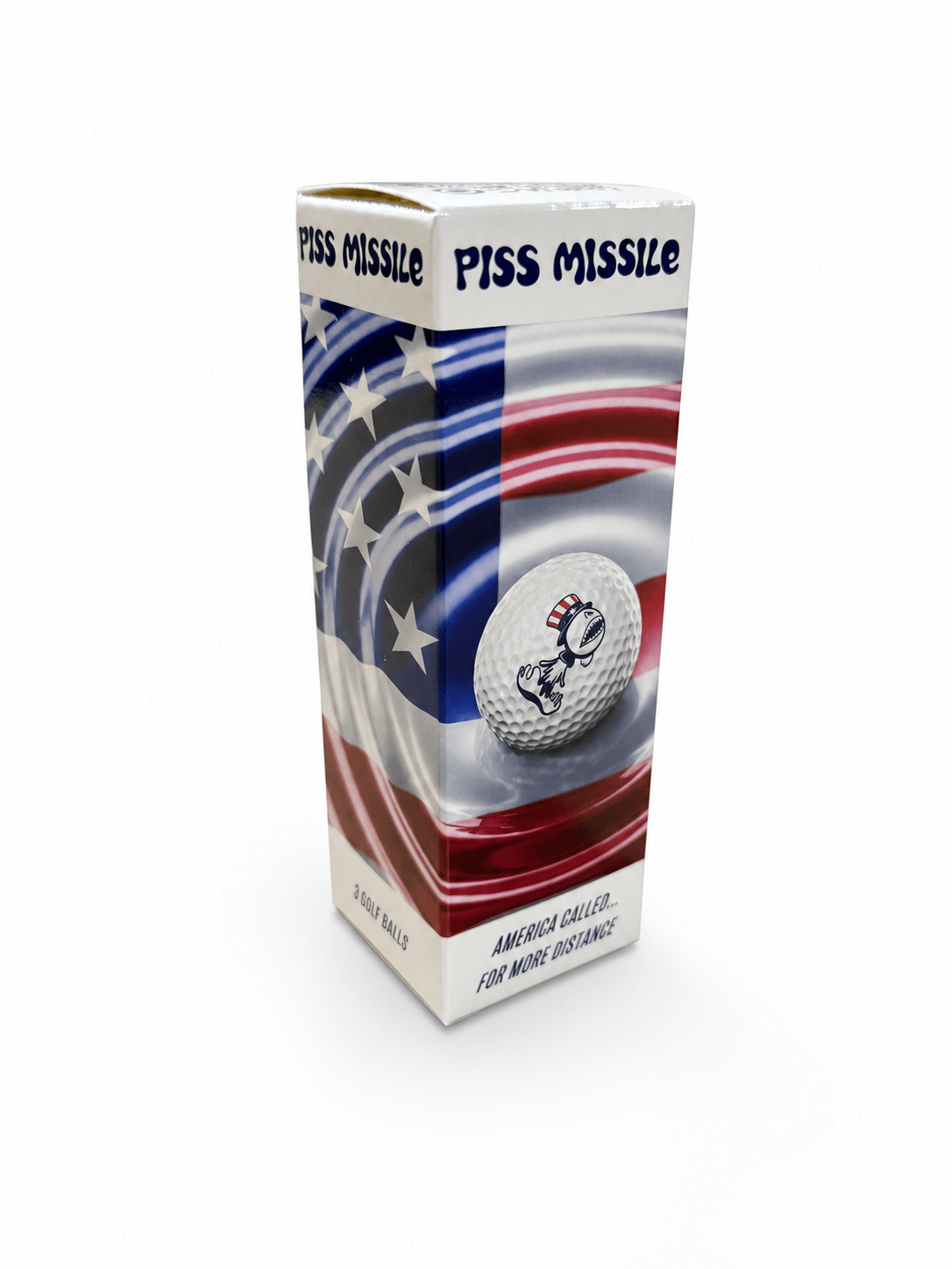 1776 LIMITED EDITION PISS MISSILE GOLF BALLS 12pk - Piss Missile Golf Balls