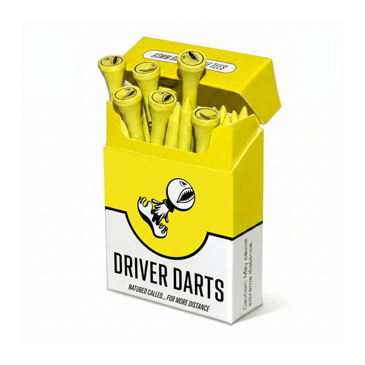 DRIVER DARTS GOLF TEES 18ct