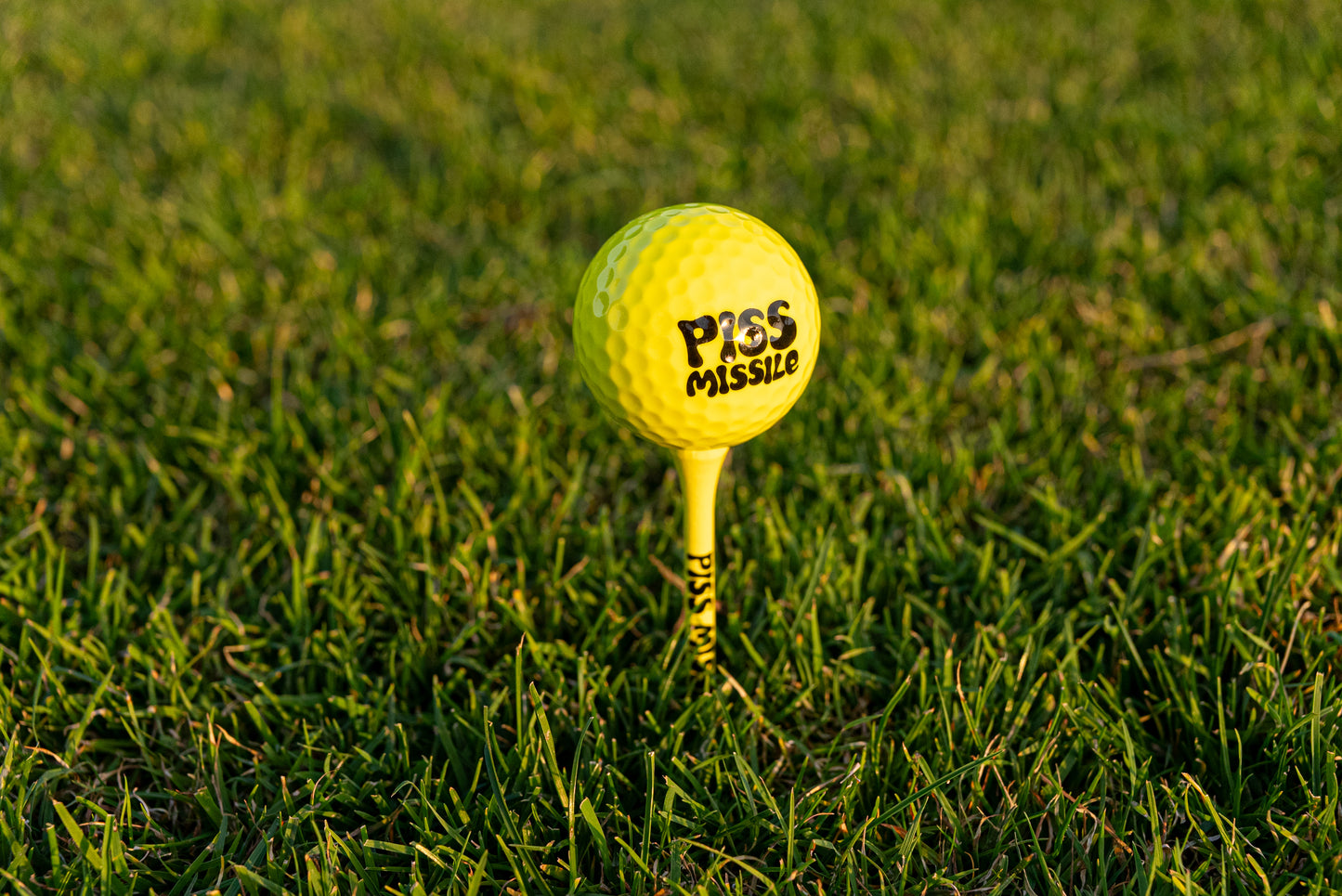 PISS MISSILE GOLF BALLS 12PK