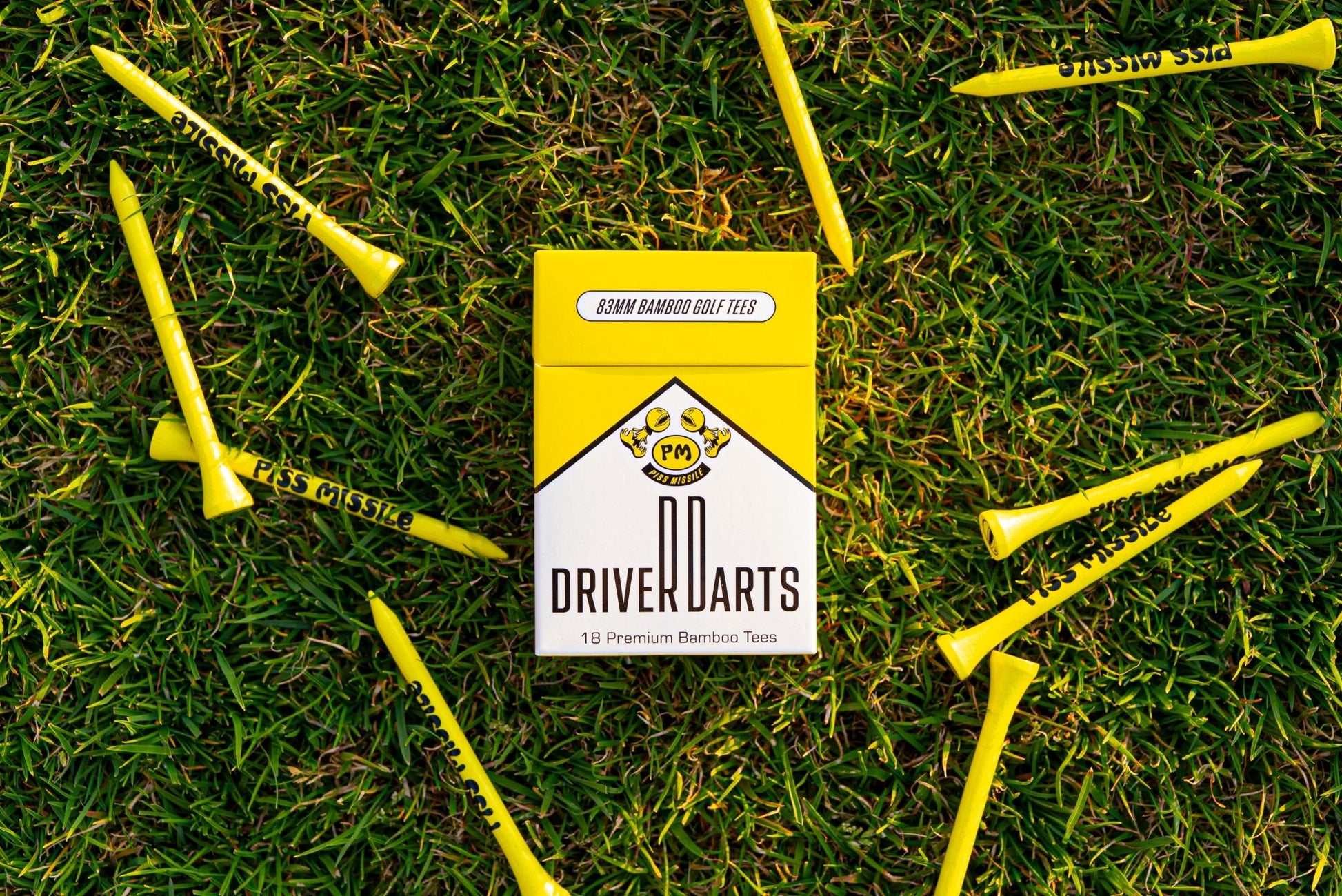 DRIVER DARTS GOLF TEES - Piss Missile Golf Balls