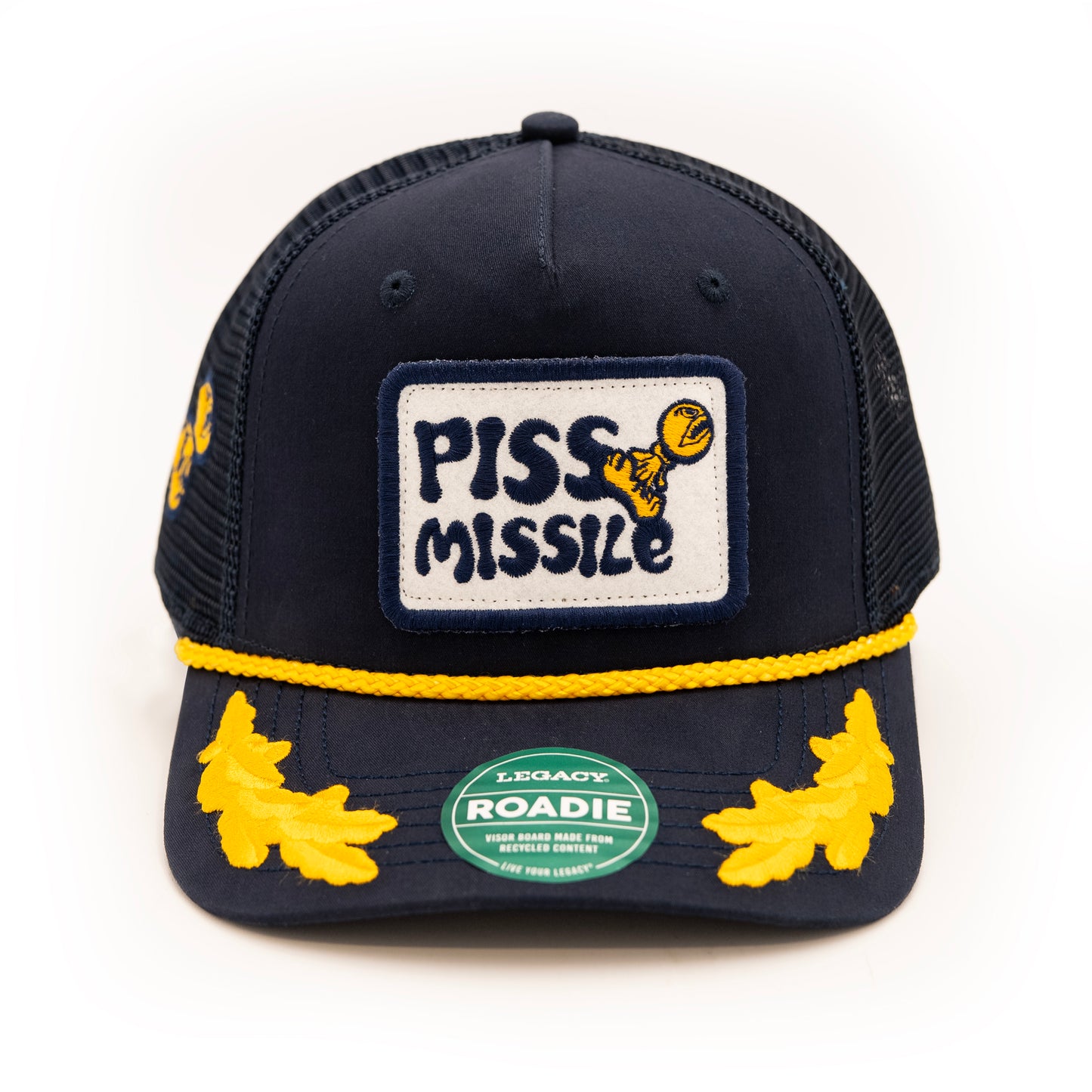 Pre-sale June 16th: Piss Missile Gold Leaf Golf Hat
