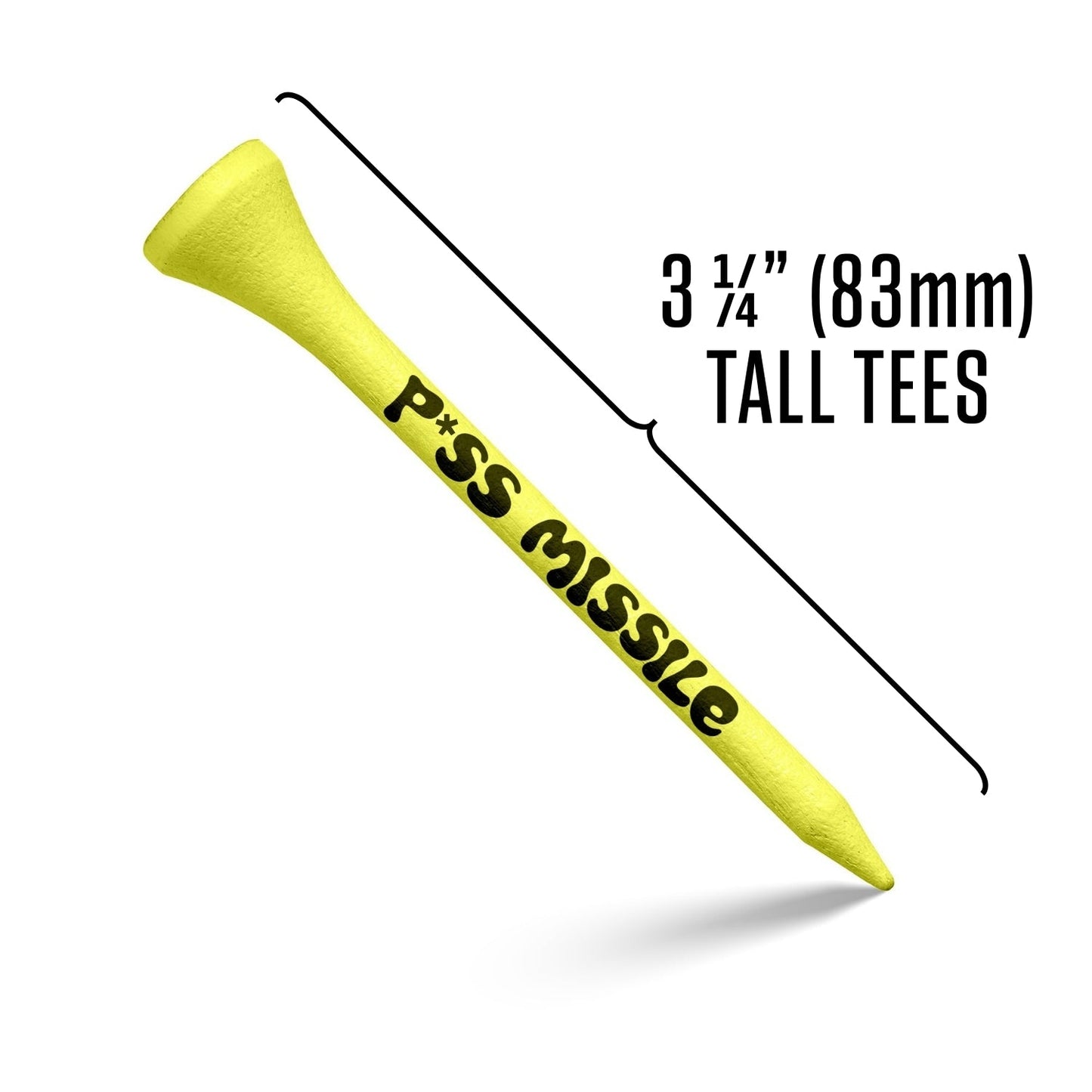 DRIVER DARTS GOLF TEES 18ct - Piss Missile Golf Balls