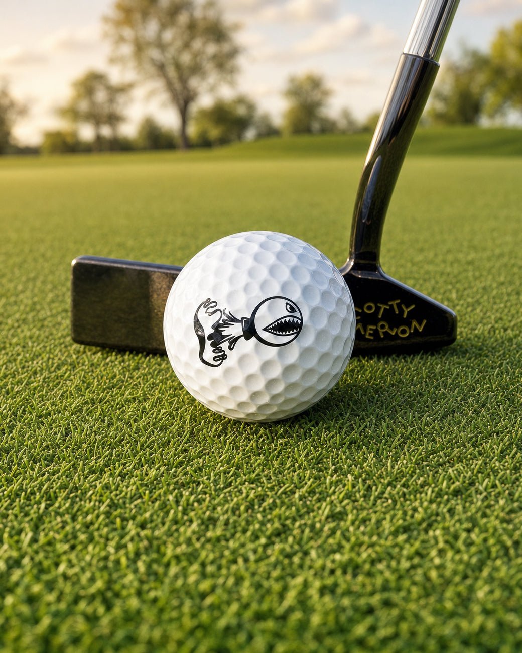 LIMITED EDITION WHITE PISS MISSILE GOLF BALLS 12PK - Piss Missile Golf Balls