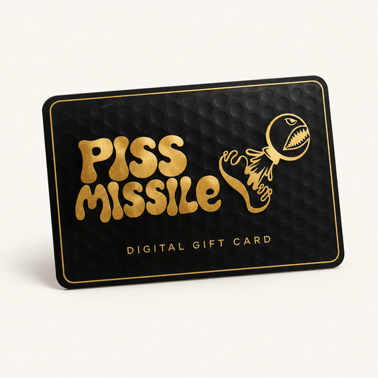 Piss Missile Digital Gift Card - Piss Missile Golf Balls