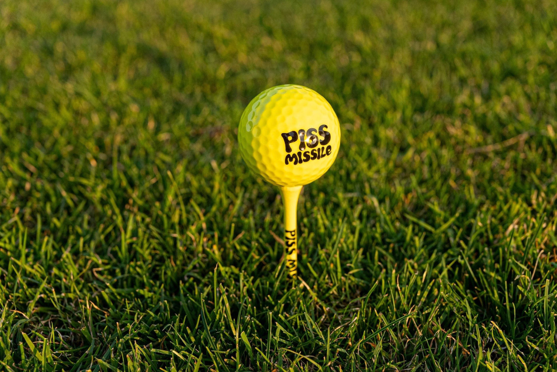 PISS MISSILE GOLF BALLS 12PK - Piss Missile Golf Balls