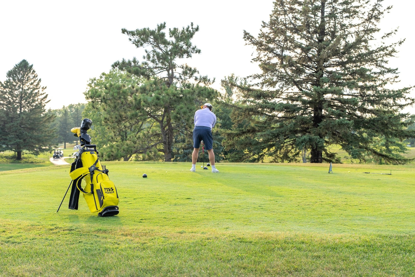 Piss Missile Golf Stand Bag - Piss Missile Golf Balls