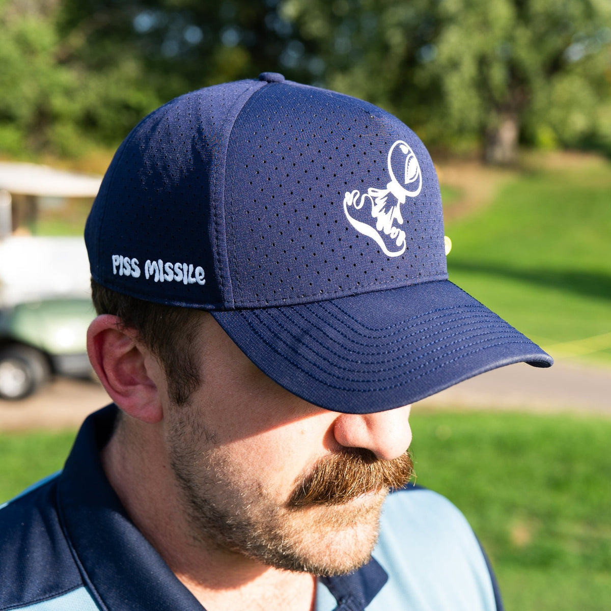 PISS MISSILE ROCKETMAN GOLF HAT - Piss Missile Golf Balls