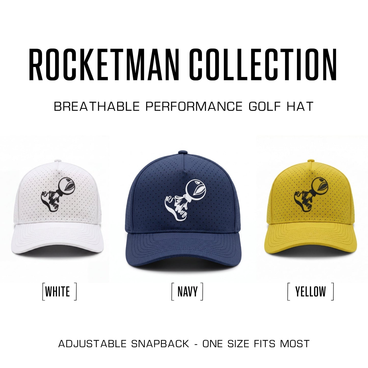 PISS MISSILE ROCKETMAN GOLF HAT - Piss Missile Golf Balls