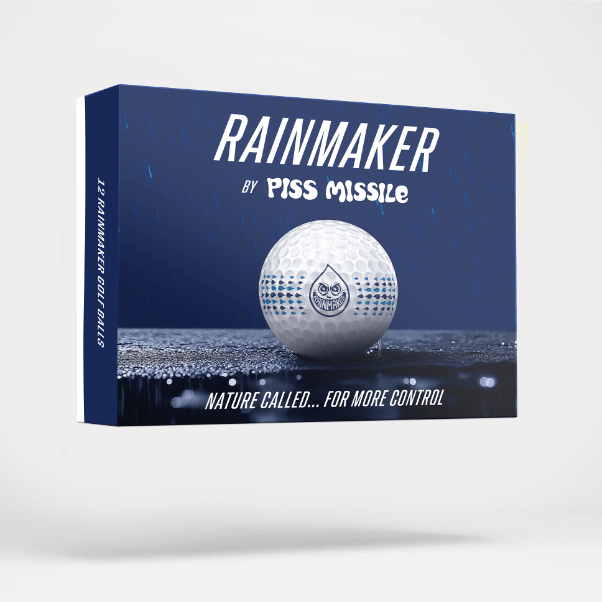 RAINMAKER GOLF BALLS 12PK - Piss Missile Golf Balls