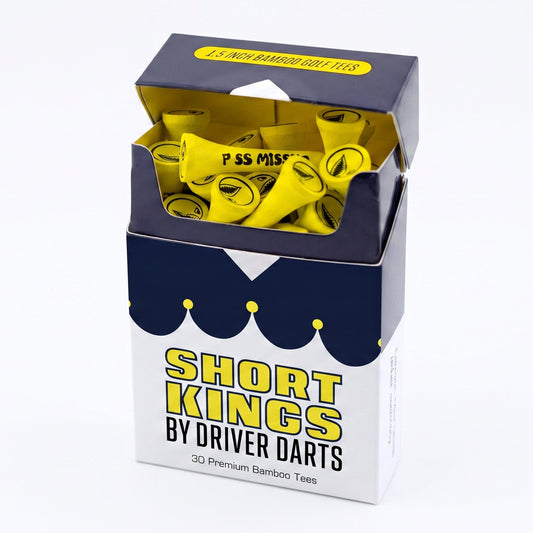 SHORT KINGS GOLF TEES 30ct - Piss Missile Golf Balls