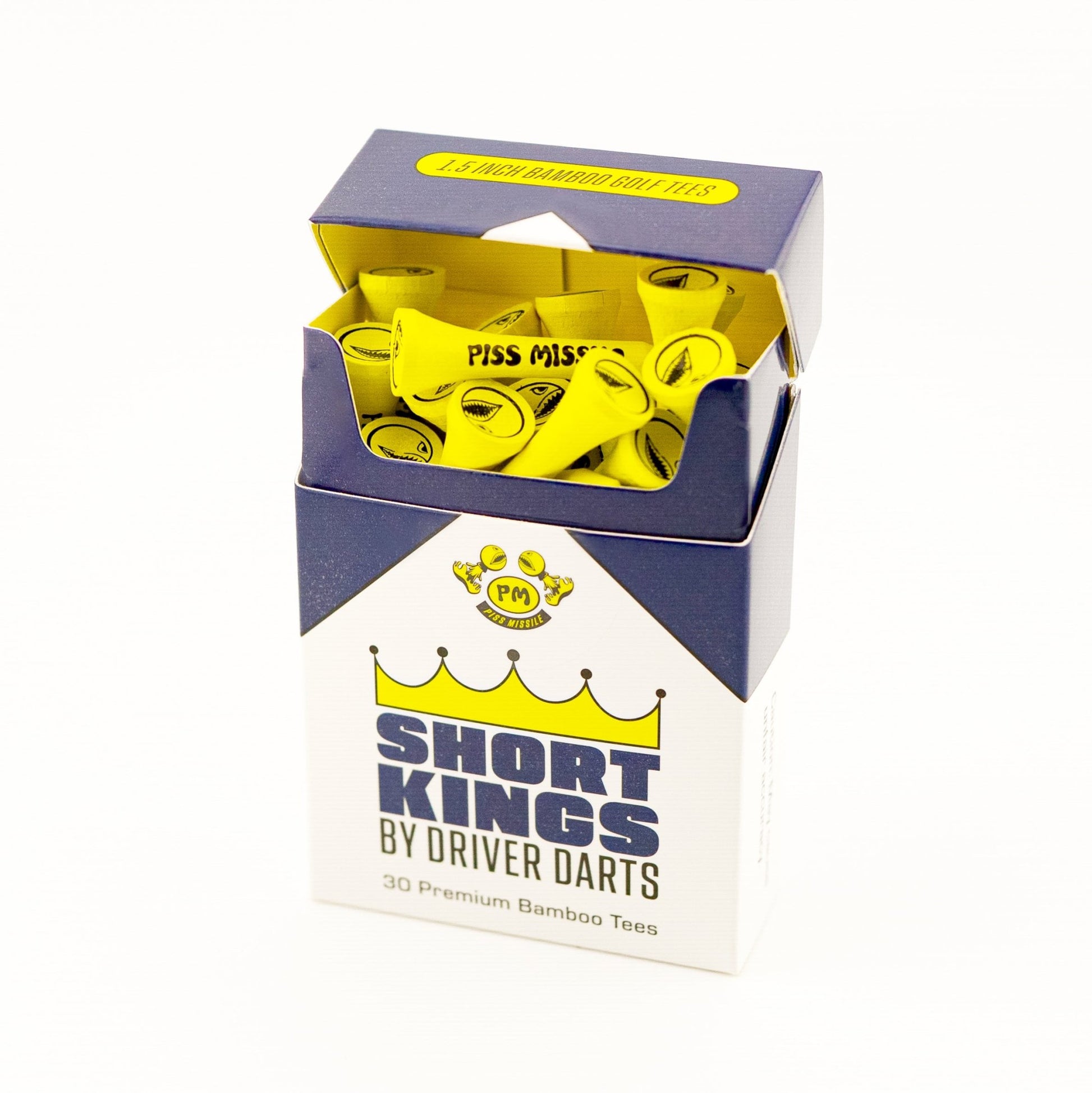 SHORT KINGS GOLF TEES - Piss Missile Golf Balls