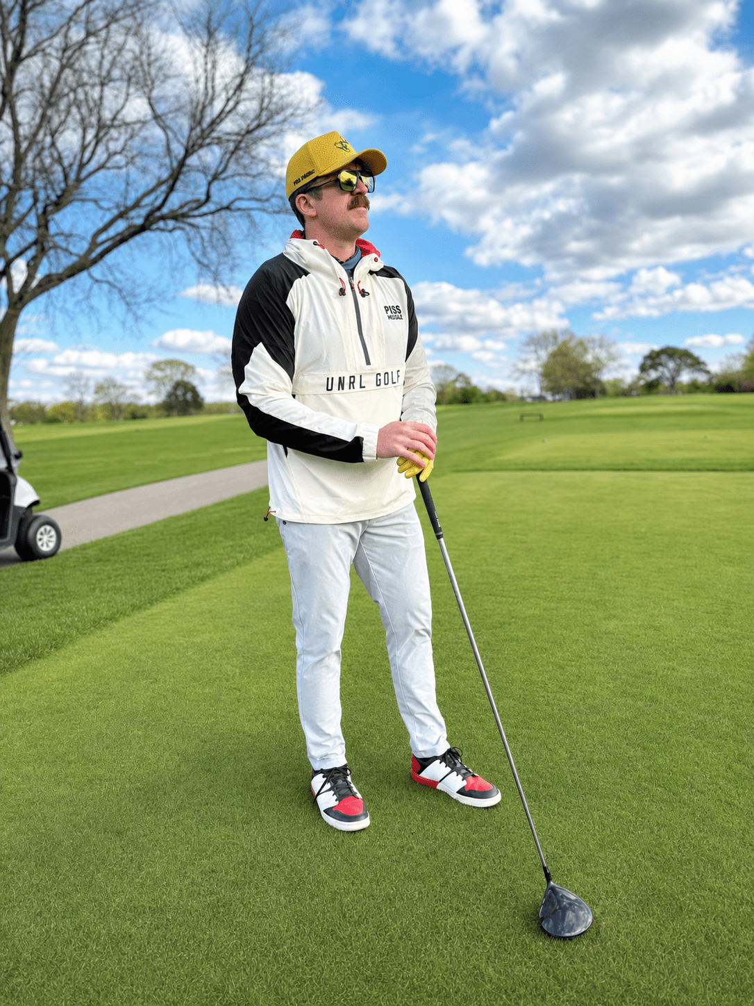 UNRL x Piss Missile DWR Track Jacket - Limited Release - Piss Missile Golf Balls