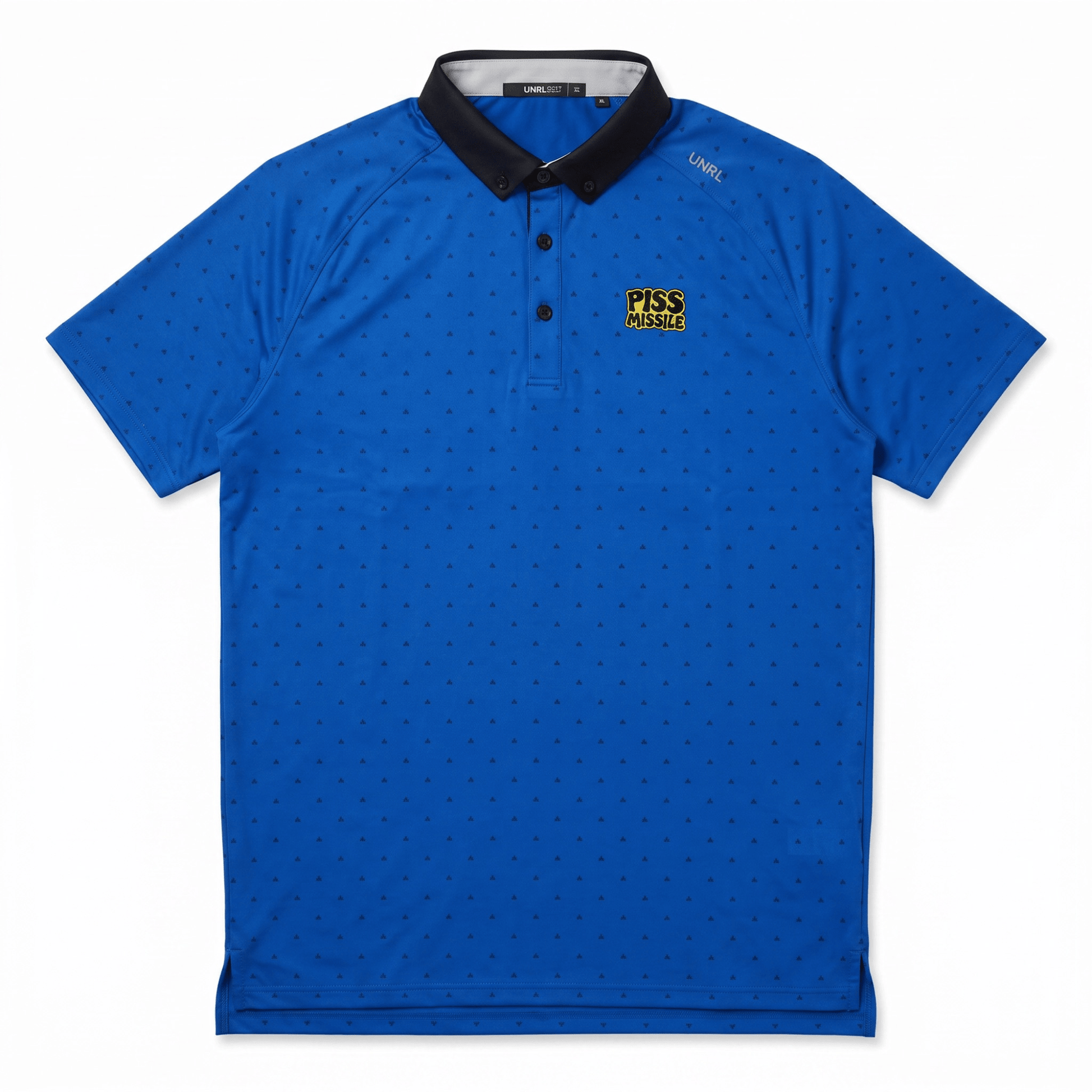 UNRL x Piss Missile Signal Golf Polo - Limited Release - Piss Missile Golf Balls