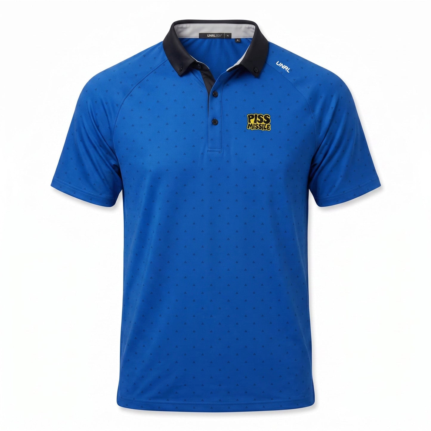 UNRL x Piss Missile Signal Golf Polo - Spring 2026 Release - Piss Missile Golf Balls